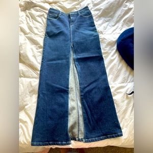 Floor Length vintage Parasuco Denim skirt
